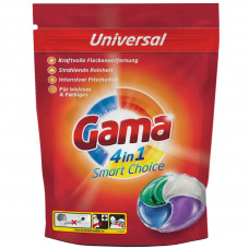 Капсули для прання Gama 4 in 1 Universal 56 шт. (8435495825241)