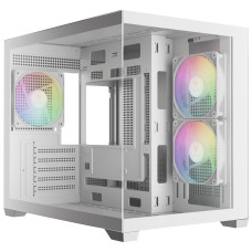 Корпус для ПК Gamdias AURA GC10M V2 WH ARGB (4711514503166)