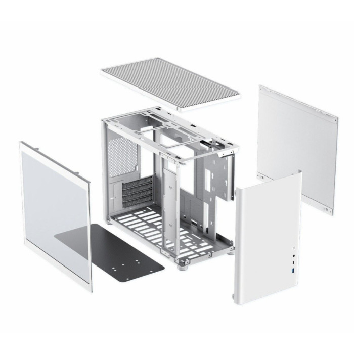 Корпус для ПК Gamemax SPARK FULL WHITE (1125-2001R0070)