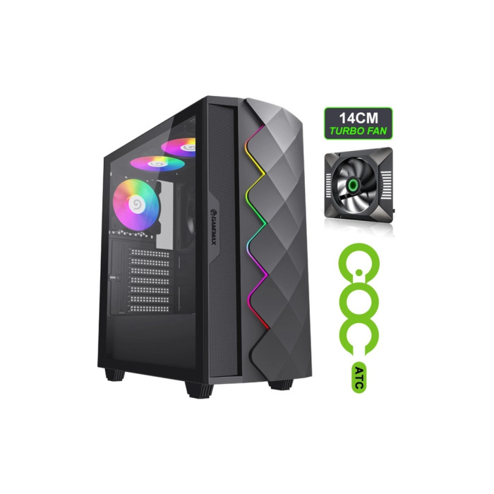 Корпус для ПК Gamemax Black Diamond CP