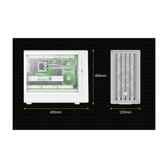 Корпус для ПК Gamemax Claw 360 WH