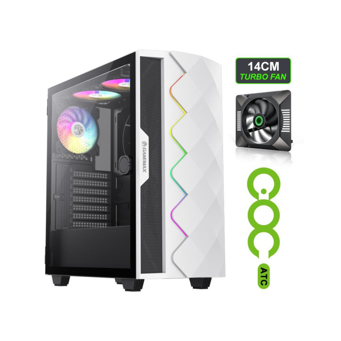 Корпус для ПК Gamemax DIAMOND CP WH