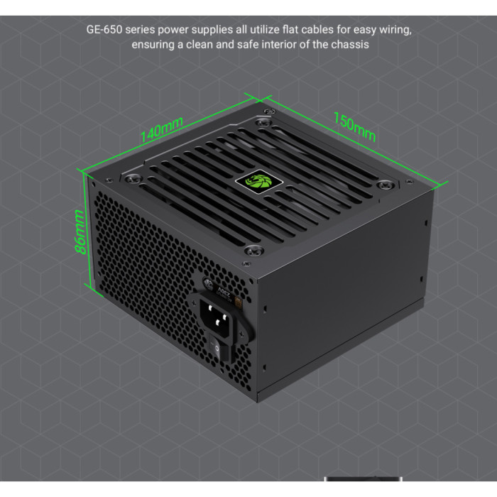 Блок живлення Gamemax 650W (GE-650)