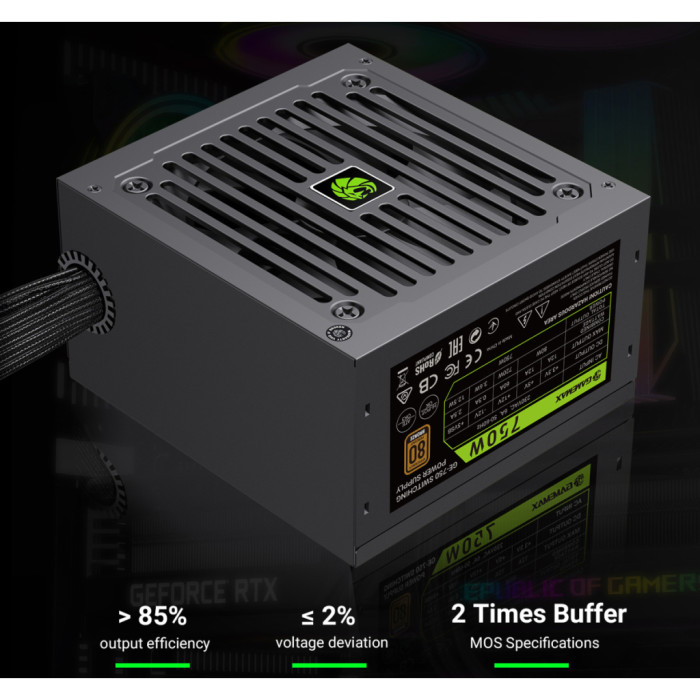 Блок живлення Gamemax 750W (GE-750)