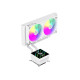 Система рідинного охолодження Gamemax GLACIER 240 LCD WH