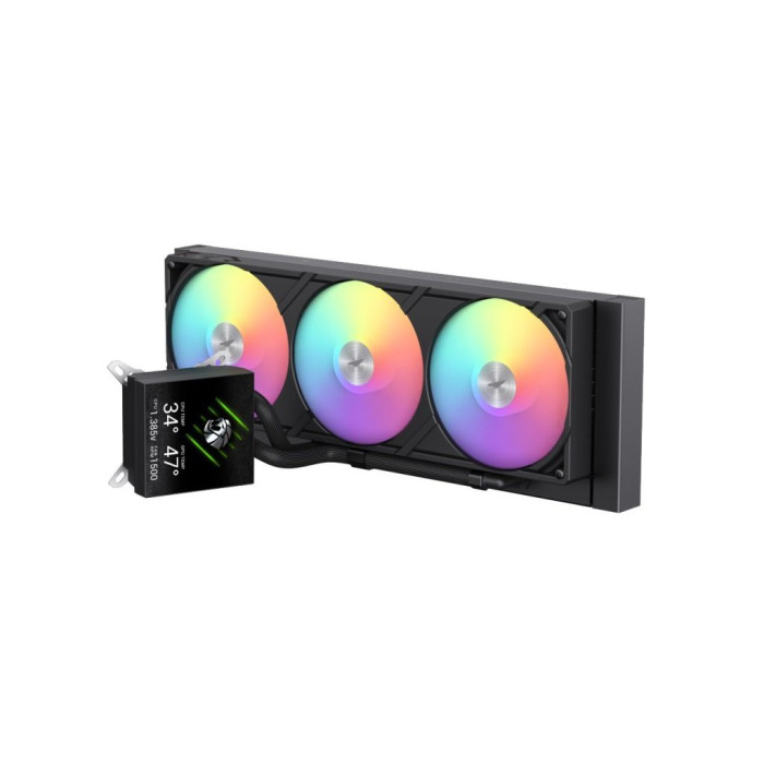 Система рідинного охолодження Gamemax GLACIER 360 LCD BK