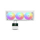Система рідинного охолодження Gamemax GLACIER 360 LCD WH
