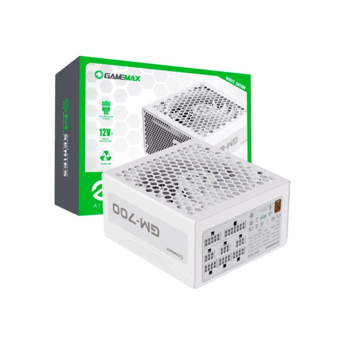 Блок живлення Gamemax 700W (GM-700 Modular white)