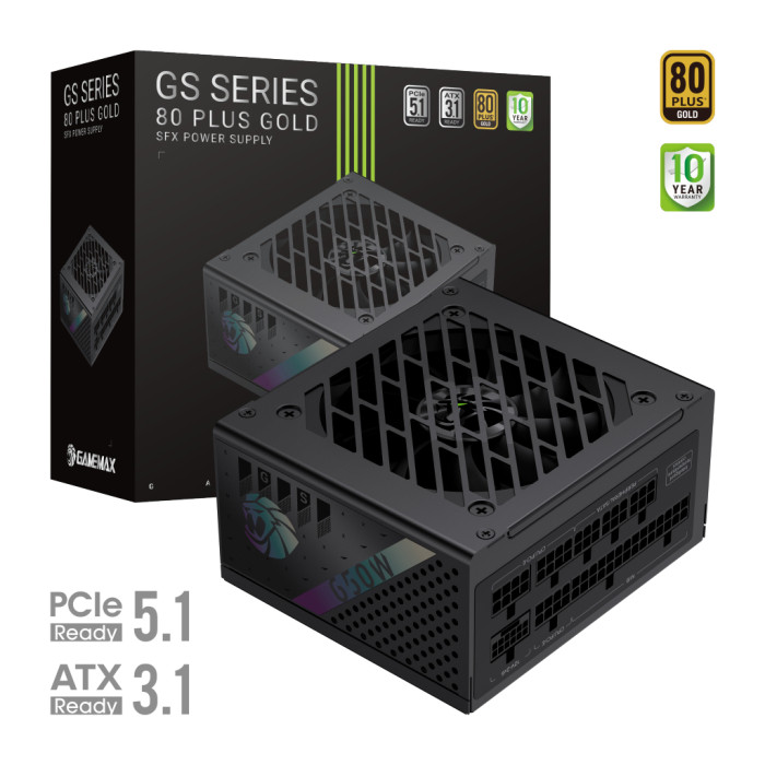 Блок живлення Gamemax 650W (GS 650G V25)