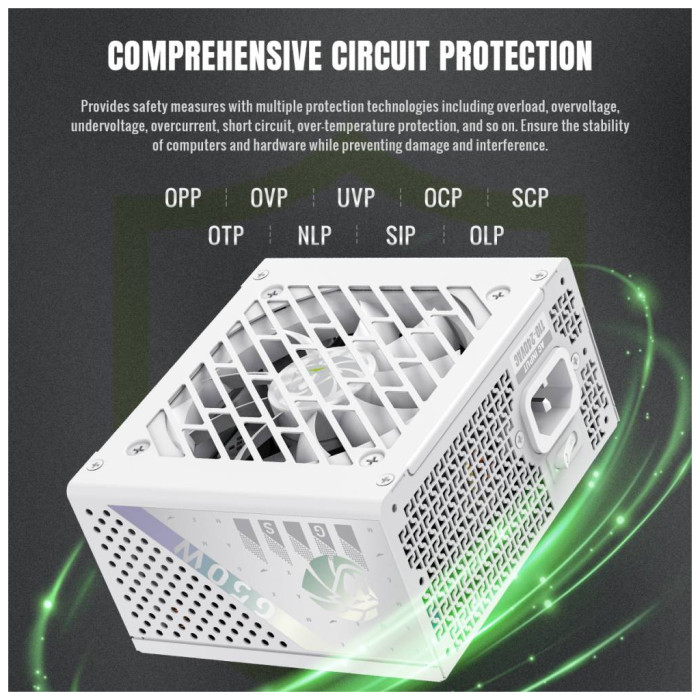 Блок живлення Gamemax 650W (GS 650G WH V25)