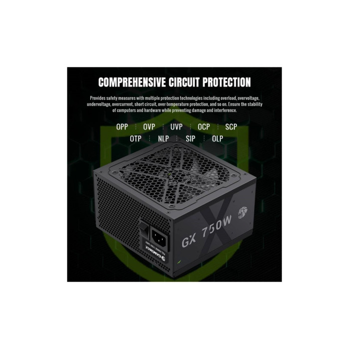 Блок живлення Gamemax 750W (GX 750GF)