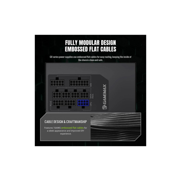 Блок живлення Gamemax 750W (GX 750GF)