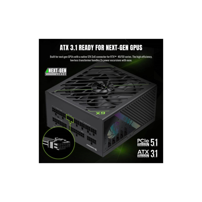 Блок живлення Gamemax 750W (GX PRO 750G)