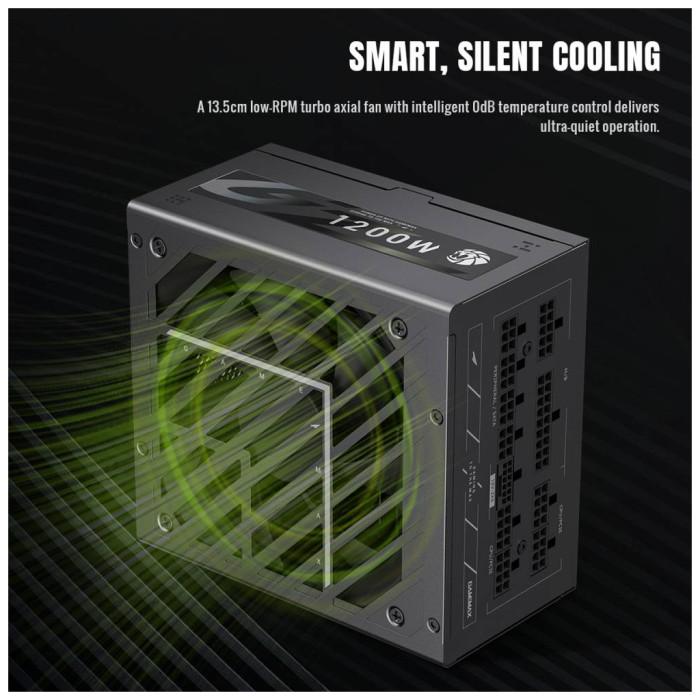 Блок живлення Gamemax 1200W (GZ 1200G BK)
