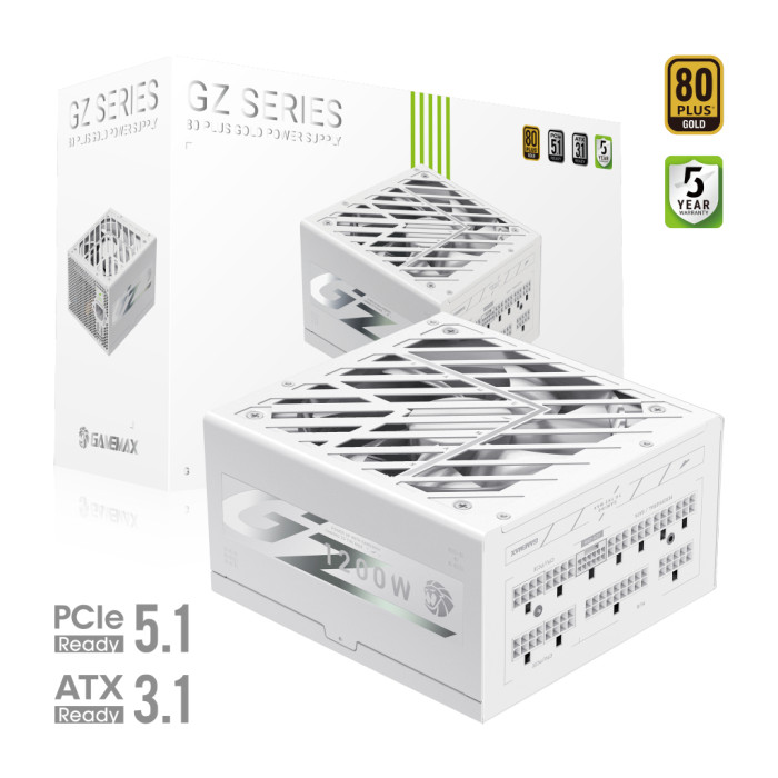 Блок живлення Gamemax 1200W (GZ 1200G WH)