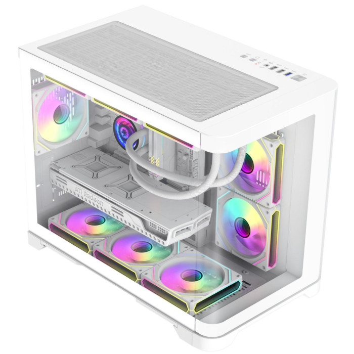Корпус для ПК Gamemax HYPE-M White