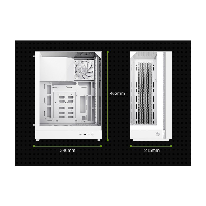 Корпус для ПК Gamemax T20 WH