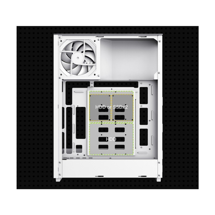 Корпус для ПК Gamemax T20 WH