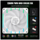 Кулер до корпусу Gamemax Tornado T12 ARGB-RW