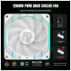 Кулер до корпусу Gamemax Tornado T12 ARGB-W