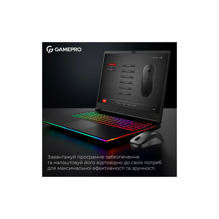 Мишка GamePro Asgard Loki Wireless/USB Black (GM022B)