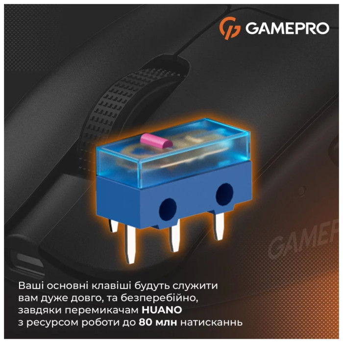 Мишка GamePro Genesis Avenger Wireless/Bluetooth/USB Black (GM096B)