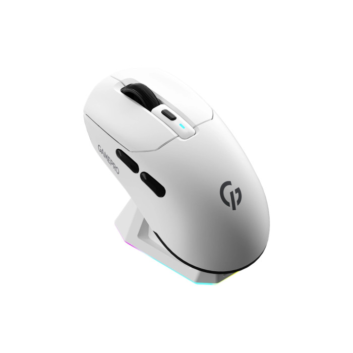 Мишка GamePro Genesis Airmaster Wireless/Bluetooth/USB White (GM167W)
