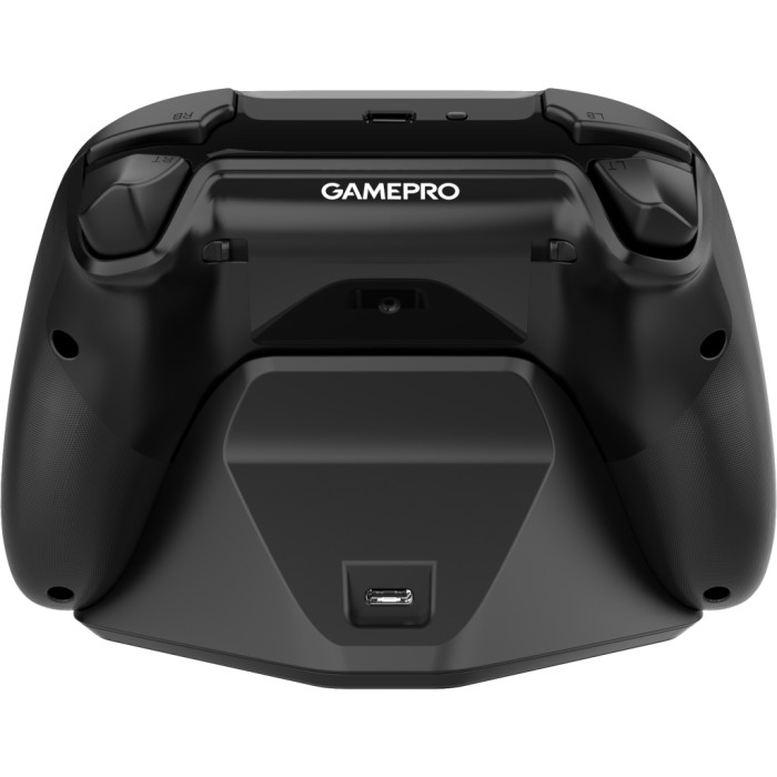 Геймпад GamePro із зарядною станцією 2.4G/BT 5.1/USB (Switch/PS/PC/iOS/Android) RGB Black (GPS20BDOC)