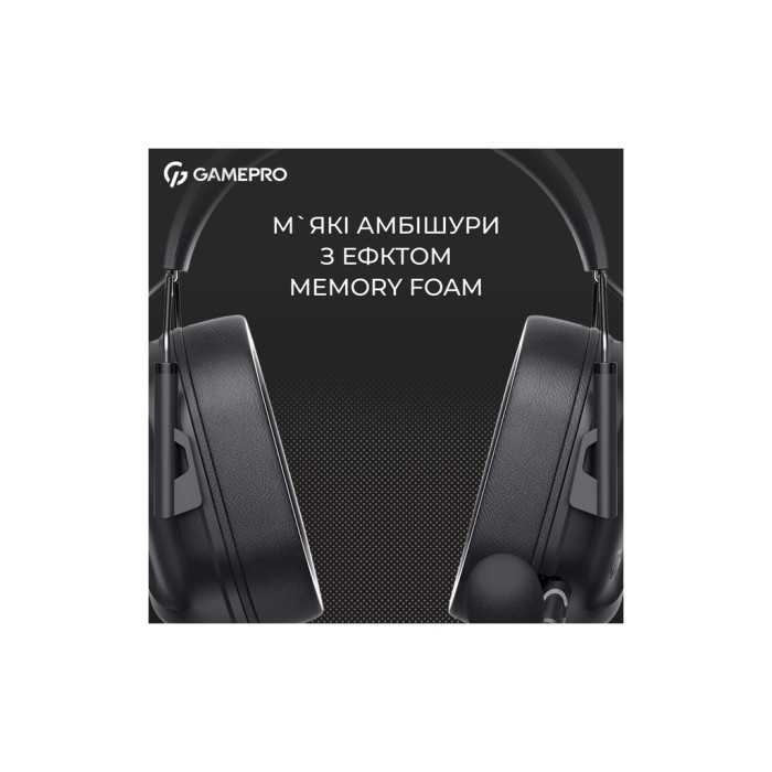 Навушники GamePro Genesis Hunter Black (HS1350B)