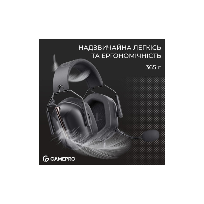 Навушники GamePro Genesis Hunter Black (HS1350B)