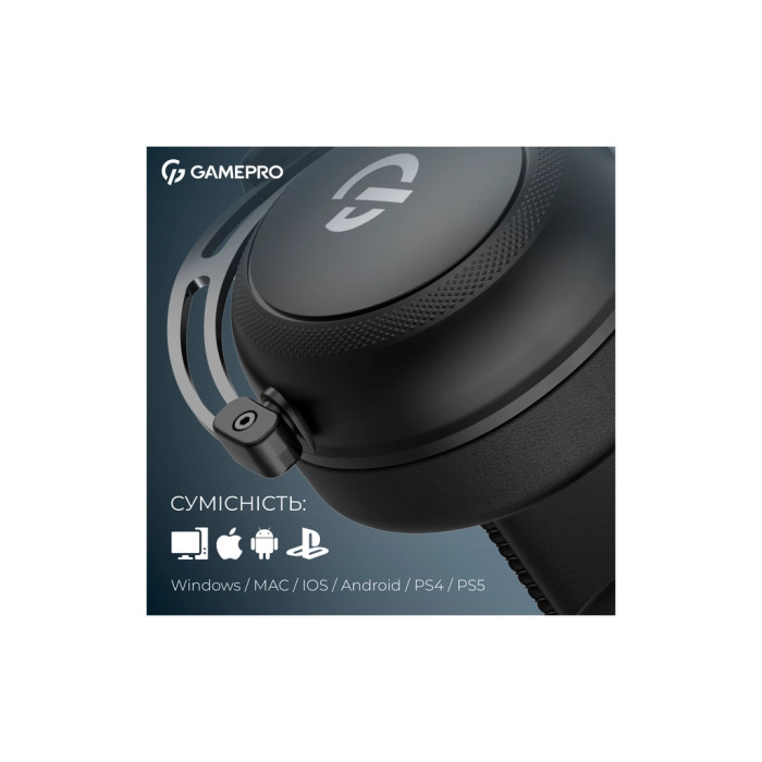 Навушники GamePro Asgard Skald Origin Black (HS850B)