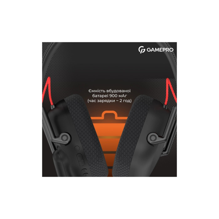 Навушники GamePro Genesis Mercury Pro 3-Mode Black (HSW120B)