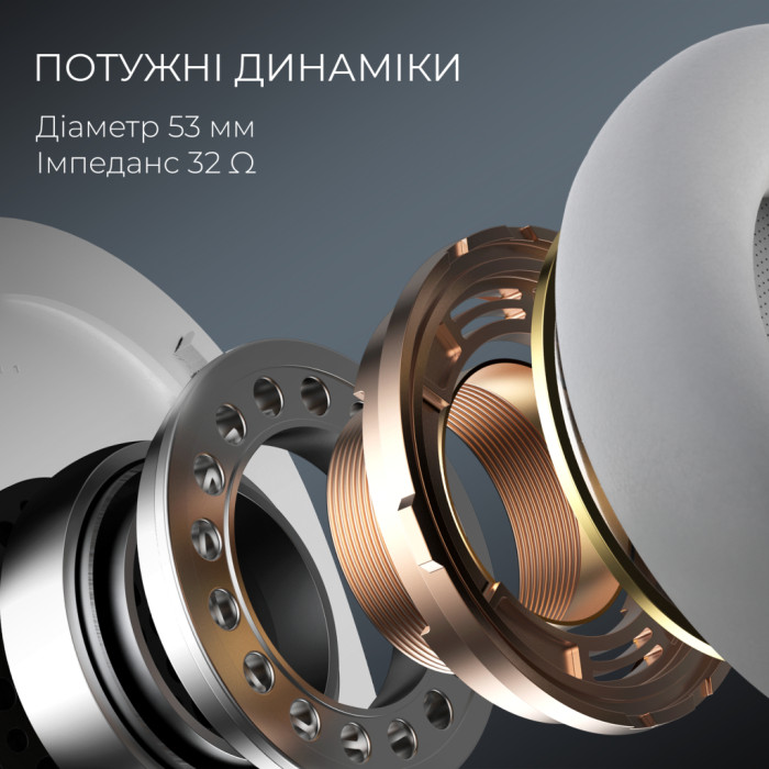 Навушники GamePro Asgard Skald 4-Mode White (HSW160W)