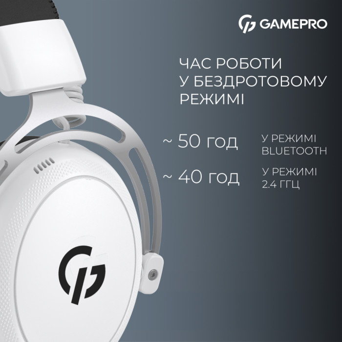 Навушники GamePro Asgard Skald 4-Mode White (HSW160W)