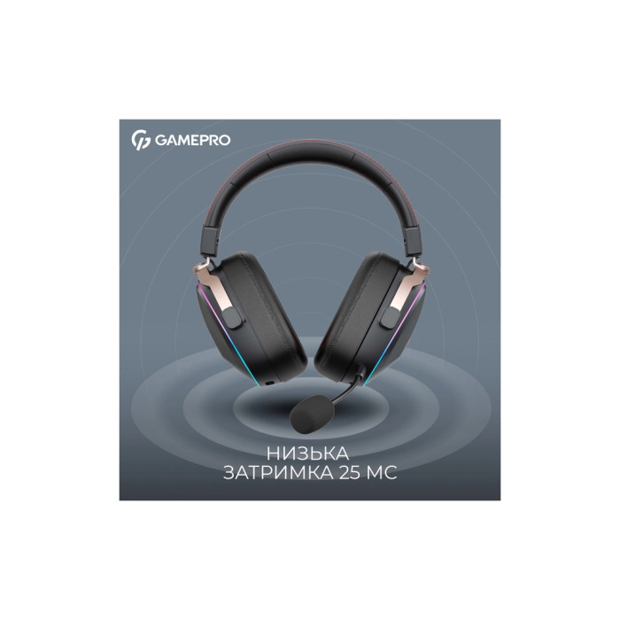 Навушники GamePro Asgard Valkyria RGB Tri-Mod (HSW249B)