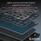 Клавіатура GamePro Asgard Valhalla QLAB Sakura Switch RGB Bluetooth/Wireless/USB-C UA Black (MK160-B-QS-PRO)