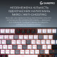 Клавіатура GamePro Asgard Valhalla QLAB Sakura Switch RGB Bluetooth/Wireless/USB-C UA Black (MK160-B-QS-PRO)