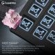 Клавіатура GamePro Asgard Valhalla QLAB Sakura Switch RGB Bluetooth/Wireless/USB-C UA Black (MK160-B-QS-PRO)