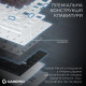 Клавіатура GamePro Asgard Valhalla Pro QLAB Sakura Switch RGB Bluetooth/Wireless/USB-C UA White (MK160-W-D-QS-PRO)