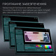 Клавіатура GamePro Asgard Valhalla Pro QLAB Sakura Switch RGB Bluetooth/Wireless/USB-C UA White (MK160-W-D-QS-PRO)