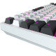 Клавіатура GamePro Asgard Valhalla Pro QLAB Sakura Switch RGB Bluetooth/Wireless/USB-C UA White (MK160-W-D-QS-PRO)