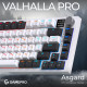 Клавіатура GamePro Asgard Valhalla Pro QLAB Sakura Switch RGB Bluetooth/Wireless/USB-C UA White (MK160-W-D-QS-PRO)
