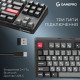 Клавіатура GamePro Asgard Ragnar Wireless/Bluetooth/USB UA Black (MK285BK)
