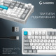 Клавіатура GamePro Asgard Drakkar Keychron Super Red Switch Wireless/Bluetooth/USB UA White (MK305WH)
