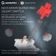 Клавіатура GamePro Asgard Drakkar Keychron Super Red Switch Wireless/Bluetooth/USB UA White (MK305WH)