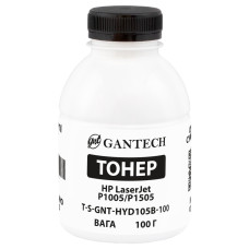 Тонер HP LJ P1005/P1505, bottle 100g Gantech (TSM-HYD105B-100)