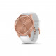 Смарт-годинник Garmin vivomove Style, S/E EU, Rose Gold, White, Silicone (010-02240-20)