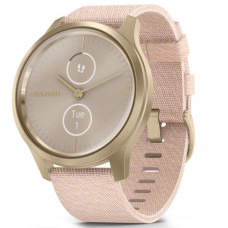 Смарт-годинник Garmin vivomove Style, S/E EU, Light Gold, Blush Pink, Nylon (010-02240-22)