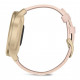 Смарт-годинник Garmin vivomove Style, S/E EU, Light Gold, Blush Pink, Nylon (010-02240-22)