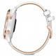 Смарт-годинник Garmin Venu 2S, Rose Gold + White, Leather (010-02429-23)